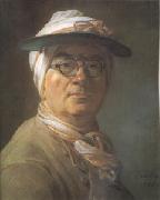 Jean Baptiste Simeon Chardin Portrait of Chardin Wearing an Eyeshade (mk05) china oil painting artist